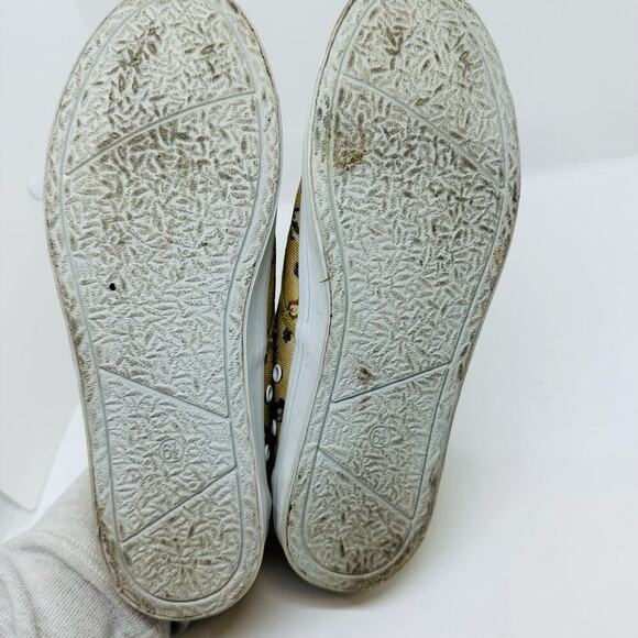 Shiz Tzu Dog Multiple Design Brown Dog Writing on Side Lace Up Shoe Size 6.5 - Picture 8 of 10